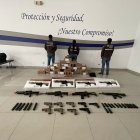 La Policía indaga si las armas estarían destinadas a grupos criminales.