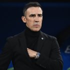 Vicente Sánchez, entrenador de Emelec.