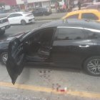 Se registró un atentado criminal en la vía a Daule.