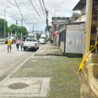 En esta zona se produjo el hecho violento.