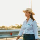 Marcela Aguiñaga, prefecta del Guayas.