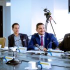 Damián Larco fue designado por unanimidad como presidente temporal del Consejo de la Judicatura durante la licencia de Mario Godoy.