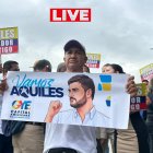 Aquiles Álvarez fue detenido por la Fiscalía de Ecuador la madrugada de este martes 10 de febrero de 2026.