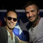 Marc Anthony se ha relacionado con la familia Beckham desde hace más de una década.