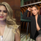 La asambleísta Rosa Torres y la modelo Nicole Pinilla
