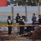 El crimen ocurrió a la entrada de una plaza comercial en La Aurora.