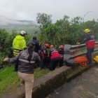El cadáver de Héctor Enríquez fue hallado en la vía Alóag - Santo Domingo.