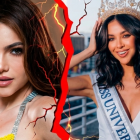 La Miss Universo Ecuador 2024 Mara Topic y la Miss Universo Ecuador 2025 Nadia Mejía