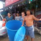 Comerciantes del sector enfrentan dificultades por la escasez de agua.