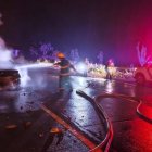 En la vía El Carmen - Chone fue hallado un vehículo incinerado. La Policía sospecha que fue usado por los pistoleros