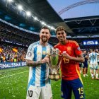 Argentina como campeón de América, y España como campeón de Europa tenían previsto jugar el 27 de marzo la Finalissima. Hoy está suspendida hasta nueva fecha.