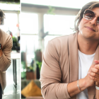 Con gafas y saco, La Residenta se convirtió en el nuevo fenómeno viral de Rony Torres.