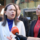 La líder venezolana María Corina Machado precisó que ahora los venezolanos tienen una gran tarea, dentro y fuera