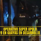 Operativo Apolo 9: Policía difundió acciones en Guayas y otras provincias.