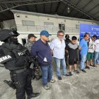 Los detenidos fueron presentados en Guayaquil por el ministerio del Interior y la Fiscalía.