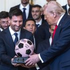 El presidente Trump recibe a la plantilla del Inter Miami, campeones de la MLS, en un acto histórico en Washington.