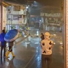 El desbordamiento de una quebrada en la parroquia Salvias de Zaruma dejó afectación.