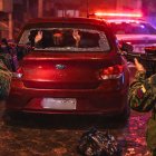 El grupo de militares patrullaba por la zona para evitar incidentes delictivos.