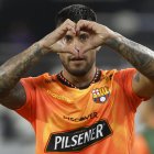 Milton Céliz, el goleador de Barcelona SC ante Botafogo.