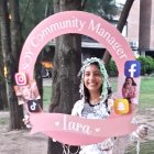 La joven rosarina finalizó recientemente la diplomatura en Community Management