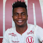 Segundo Portocarrero durante su paso por Universitario de Deportes