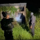 La vivienda fue identificada tras varios días de inteligencia policial