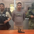 Brayan Macías Cedeño, alias 

La Perris, fue detenido en Santa Lucía.