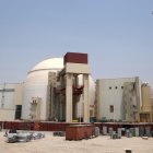 La central nuclear de Bushehr, en la costa iraní del Golfo Pérsico, que ha sido alcanzada por un proyectil, según informa este miércoles el Organismo Internacional de Energía Atómica (OIEA).