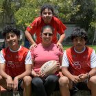 Sara recibió consejos de sus hermanos Renato y Joaquín, y de su madre Tania Centeno.