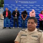 Hans Estuardo Tipán Caiza el servidor policial detenido en el Operativo Emporio Presidiario.