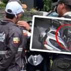 Tres personas sospechosas, con prendas policiales, fueron detenidas tras intento de secuestro en Quito.