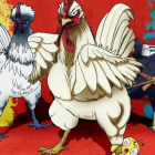 Rooster Fighter, anime que se ha popularizado en países de habla hispana. Sigue la historia del gallo Keiji.