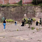 Campo de tiro ilegal fue descubierto por el Ejército en Chimborazo.