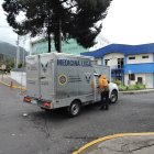 El cuerpo de la víctima fue llevado a la morgue de Quito.