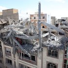 Miles de personas han dejado sus hogares luego de los ataque a los barrios de Teherán, Irán.