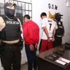 Los detenidos fueron puestos a órdenes de las autoridades.
