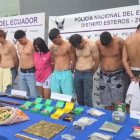 Los sospechosos serán presentados ante las autoridades judiciales competentes.