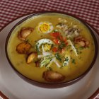 La fanesca es una sopa tradicional ecuatoriana por Semana Santa.