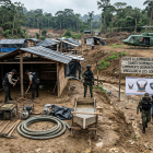 Imagen referencial del desmantelamiento en Santo Domingo.