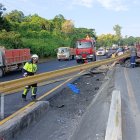 Accidente ocurrió en vía a la Costa.