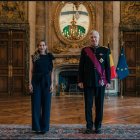 La excandidata presidencial compartió la imagen para dar a conocer su encuentro con el representante de la monarquía belga.