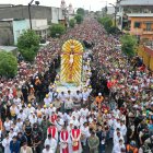Miles de devotos se dan cita cada Viernes Santo para iniciar el recorrido desde el Santuario del Cristo del Consuelo.