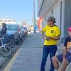 Los simpatizantes del correísmo recien empezaban a llegar cuando se les informó de la suspensión