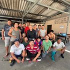 La foto enviada desde El Salvador confirmaría el estado de los pescadores extraviados en el mar.