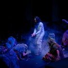 Martín Terán interpreta a Jesús en la puesta en escena.