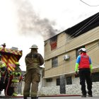 Se registró un incendio en una casa de Mapasingue Este.