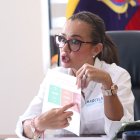 Marcela Aguiñaga, prefecta del Guayas.