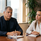 Rafael Correa reaccionó a la renuncia de Marcela Aguiñaga