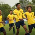 La selección de Ecuador venció 2-1 a Uruguay en el Sudamericano Sub-17.