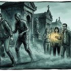 Alejandra López afirma que fue acosada por un ente tras visitar un camposanto en Quito.